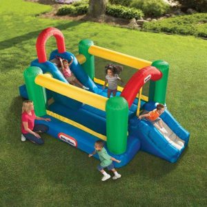 Jump 'n Double Slide Bouncer