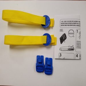 2 Shoulder Straps  2 Buckles and Instructions