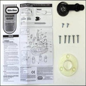 Hardware Pack:Instructions. Screws U-5. V-2 & Drain Plug