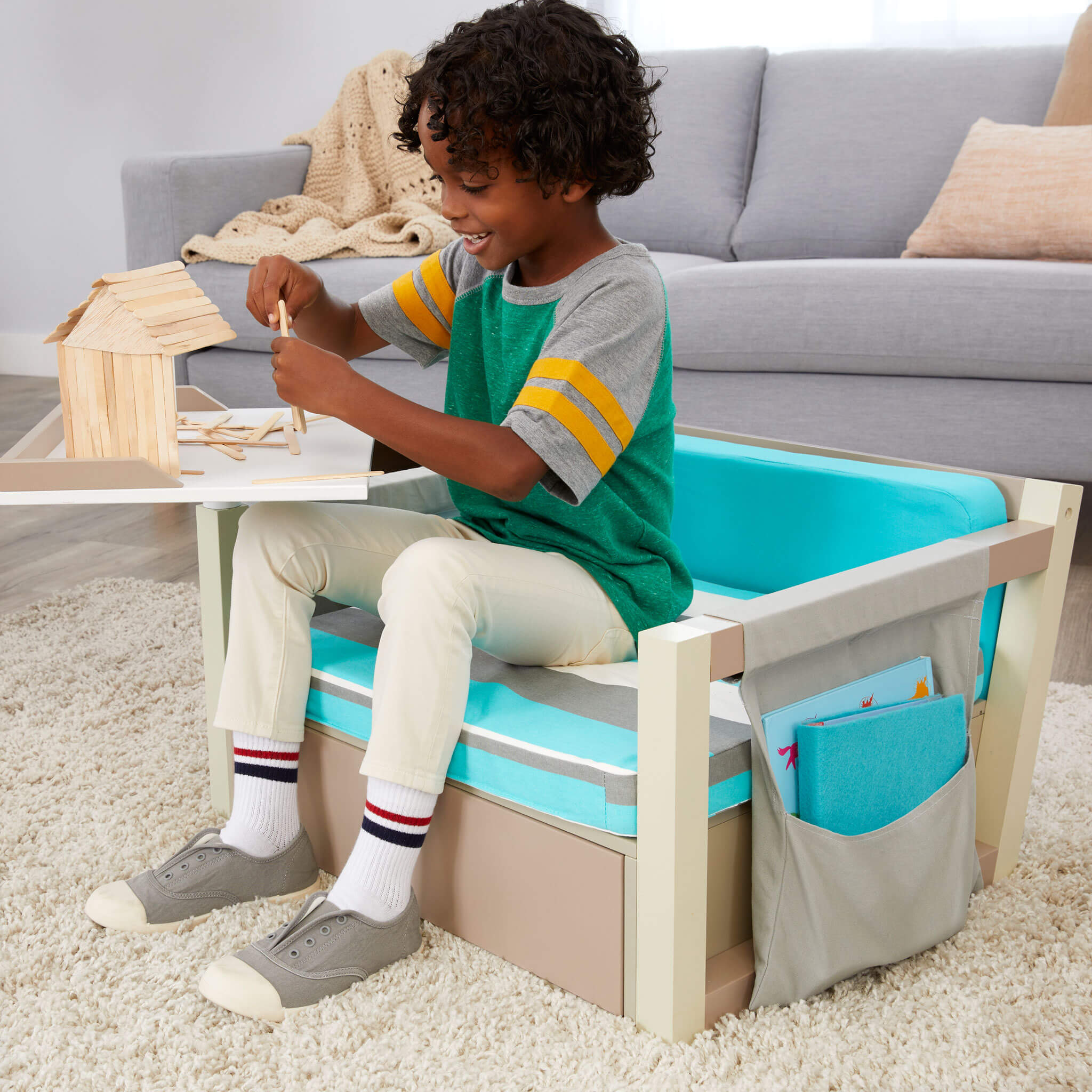 2-in-1 Fun & Study Swivel Desk - Image 6