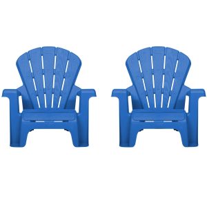 Garden Chair - Blue 2 Pack