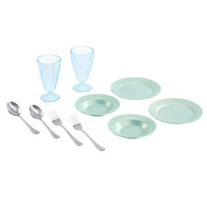 Sweet Spaces™ Dishware Set - Sea Foam