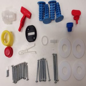 Hardware Pack: Shifter . Horn. Screws. Key. Key Housing. O-Ring. Retaining Clip. Washers.