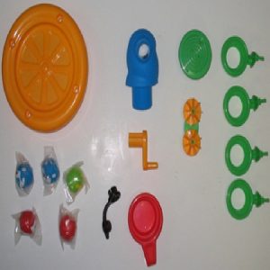 Hardware Pack: Ferris Wheel F. Ferris Wheel Crank K. Ferris Wheel Car L. Drain Plug M. Water Wheel Assembly G. Water Spinner H. Fill Cup O. Whale P. Crab P. Turtle